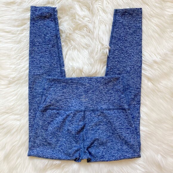 Beyond Yoga Serene Blue Spacedye Caught In The Midi High Waist Leggings - Picture 5 of 9